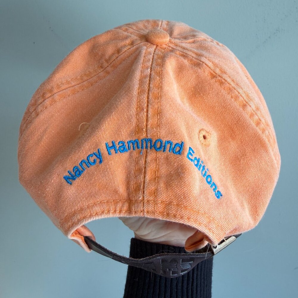 3/$30 🌟 VTG Nancy Hammond Embroidered Crab Hat - Picture 4 of 7